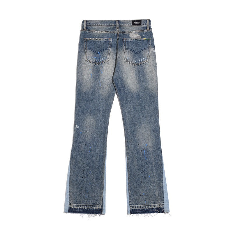 „Wavy“ Flared Denim