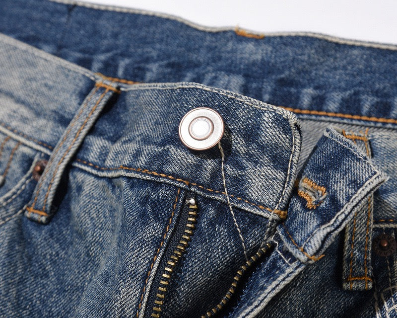 „Wavy“ Flared Denim