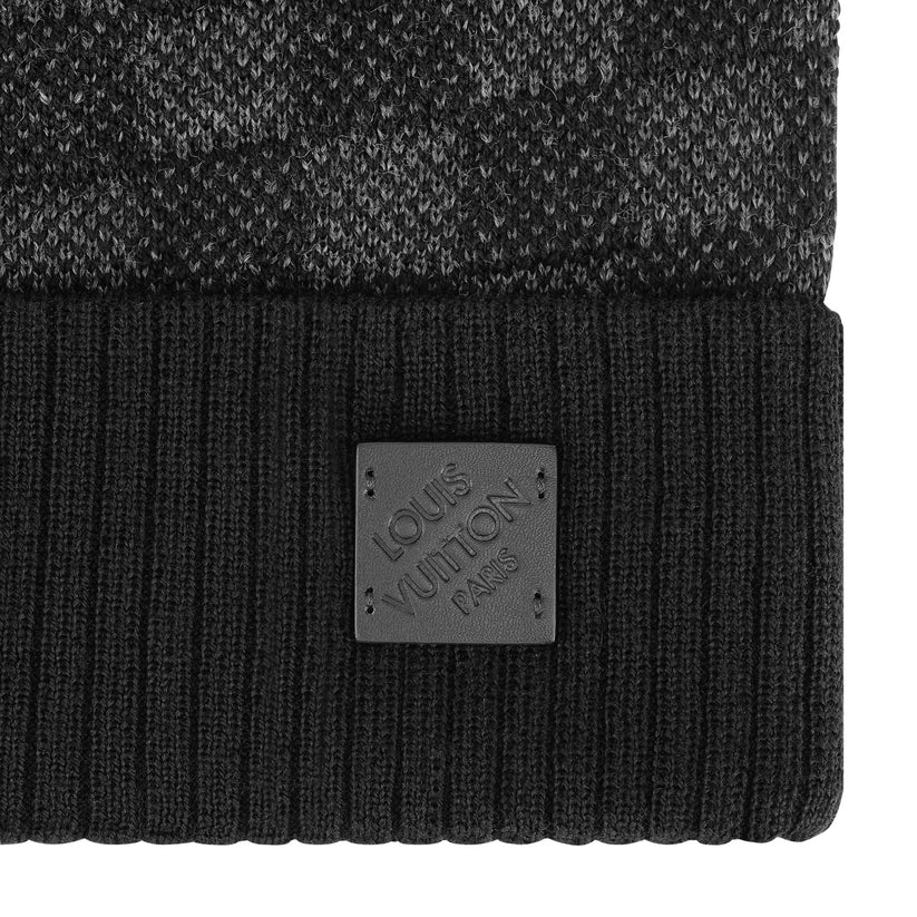 „LV“ Beanie Schwarz