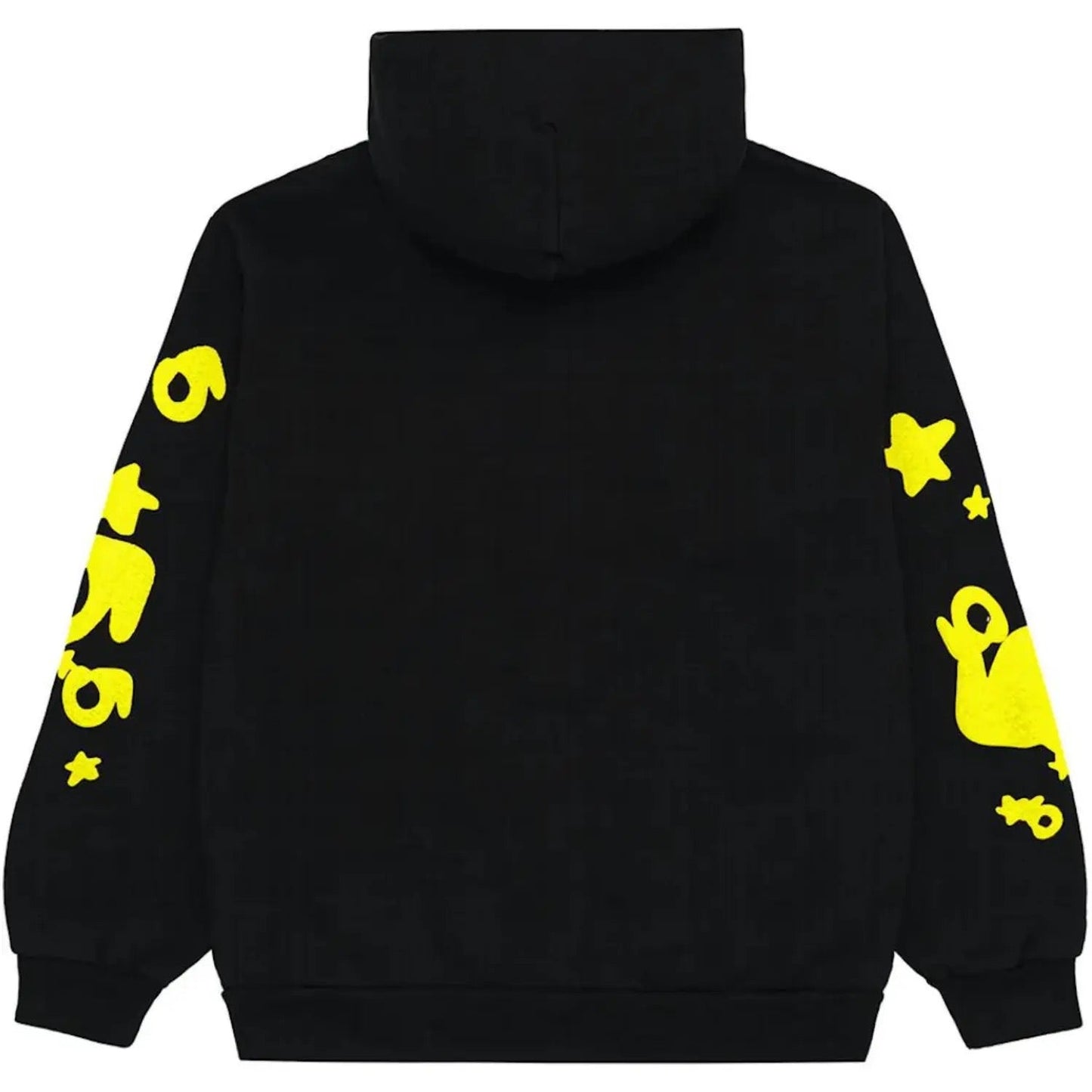 „Sp5der“ Hoodie Schwarz/Gelb
