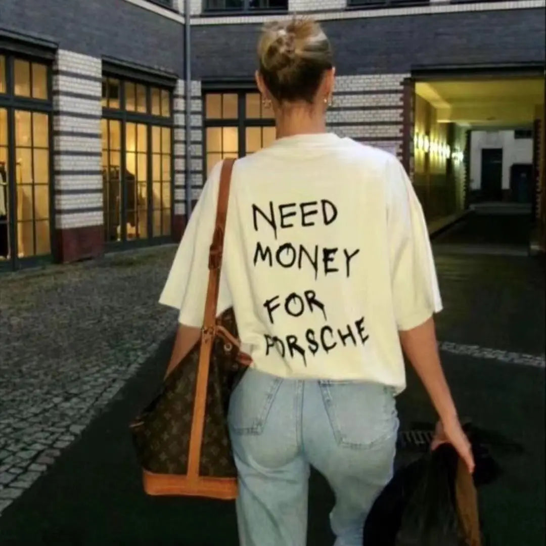 Ich brauche Geld für Porsche T-Shirt